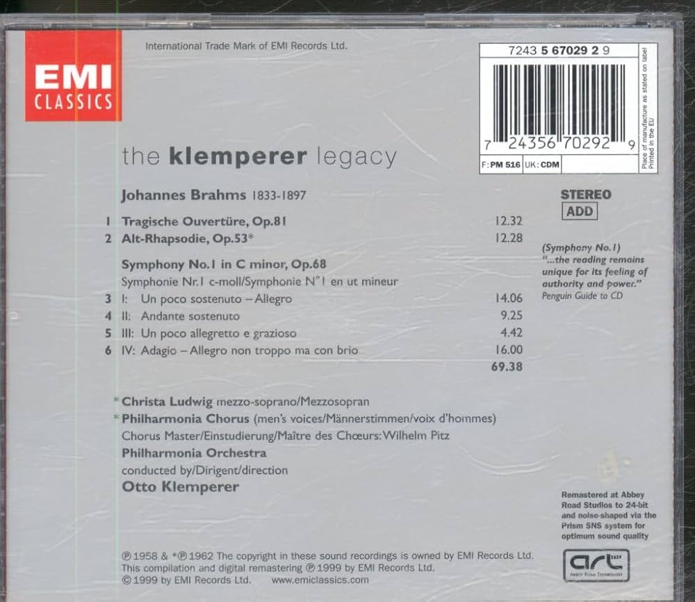 英LP ジョン・バルビローリ, ウィーン・フィルハーモニー管弦楽団 Brahms Symphony No.1 Op.68 ASD2401 HIS MASTERS VOICE /00260 maxresdefault.jpg